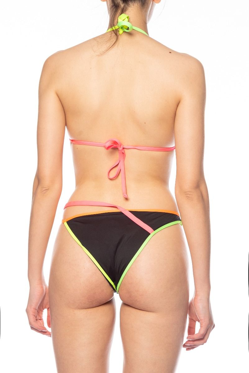 Moschino pink discount and green bikini